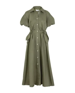Elza Dress in Fern