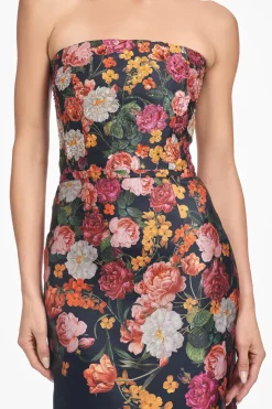 Embellished Sabine Gown Midnights Magic Blooms