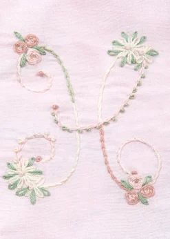 Embroidered Holiday Tree Bow