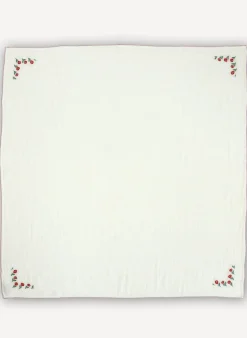 Embroidered Shawl Blanket Set