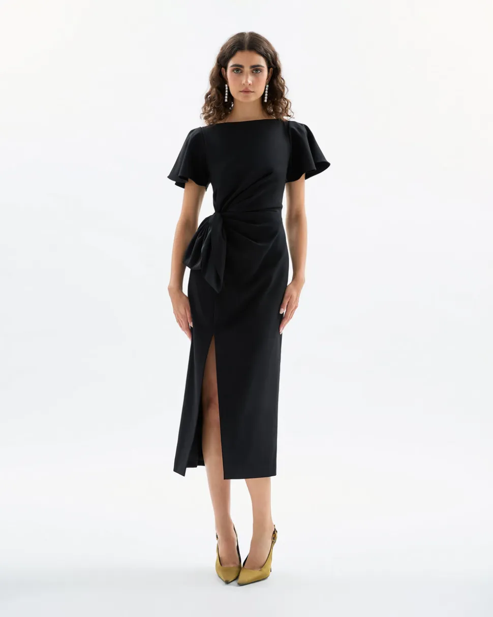 Emeline Dress in Noir