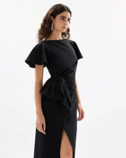 Emeline Dress in Noir