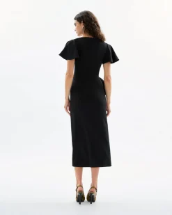 Emeline Dress in Noir