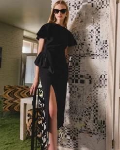 Emeline Dress in Noir