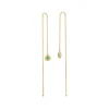 Emerald Nesting Gem Drop Earrings