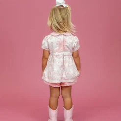 Emery Girl Set in Dallas Print