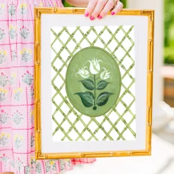 En Vert Botanical Prints, Set of 6