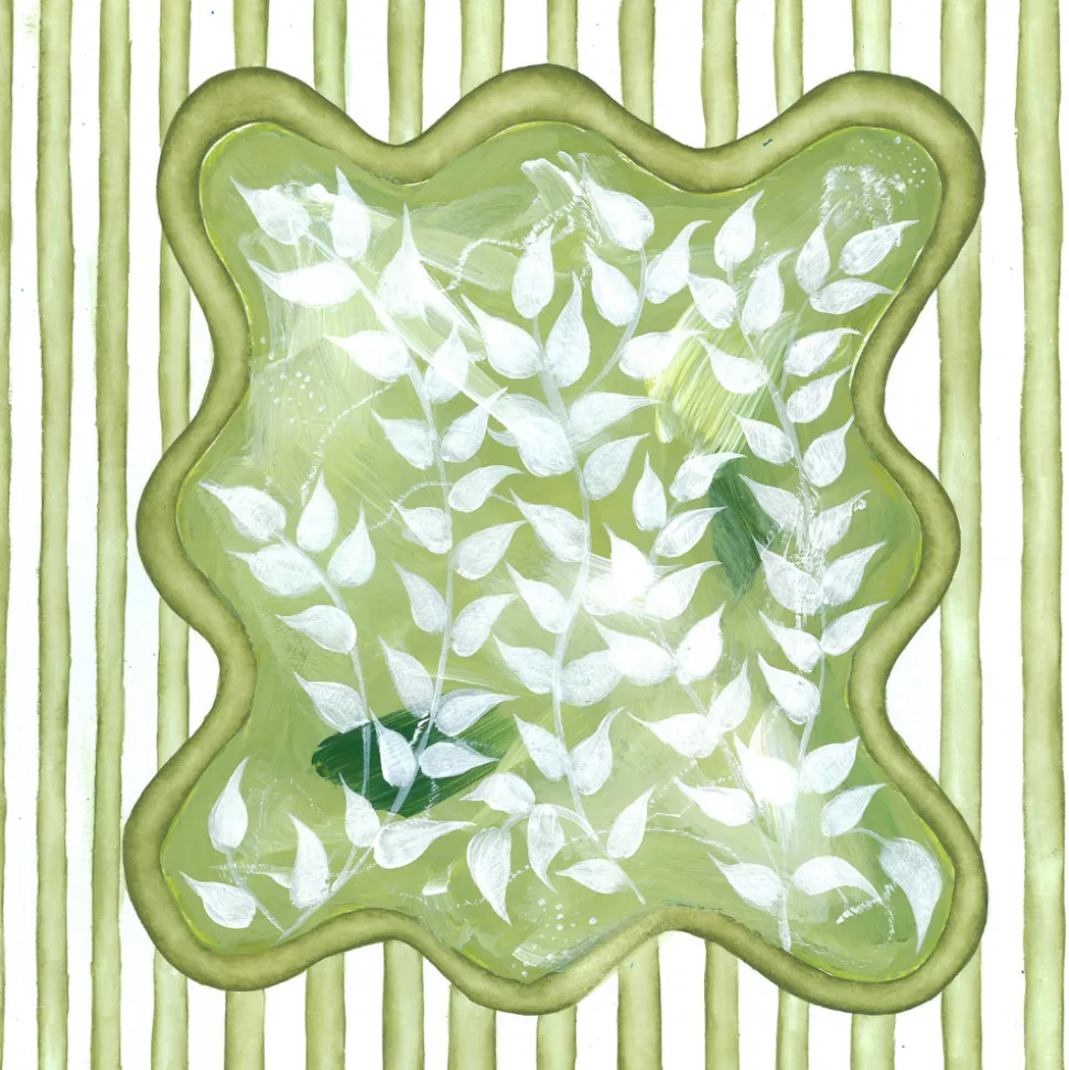 En Vert Botanical Prints, Set of 6