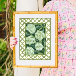 En Vert Botanical Prints, Set of 4