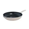 Enameled Cast Iron Skillet in Antique White
