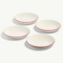 Entre Bowls in Red Rim