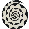 Espiral Rug in Black & Natural