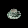 Espresso Cup with Saucer in Verde