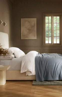 Essential Bed Blanket in Bluestone
