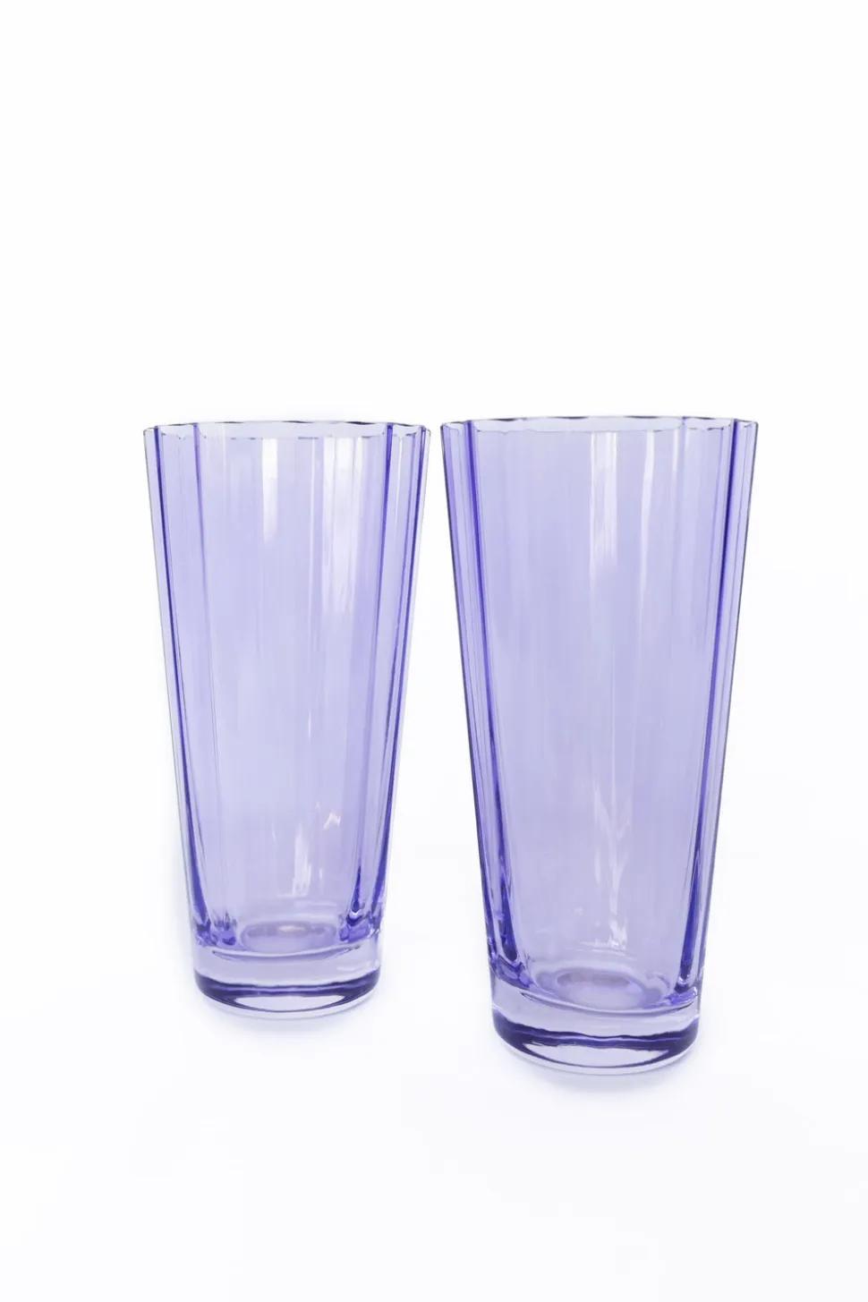 Estelle Colored Sunday High Balls, Set of 2 in Lavender