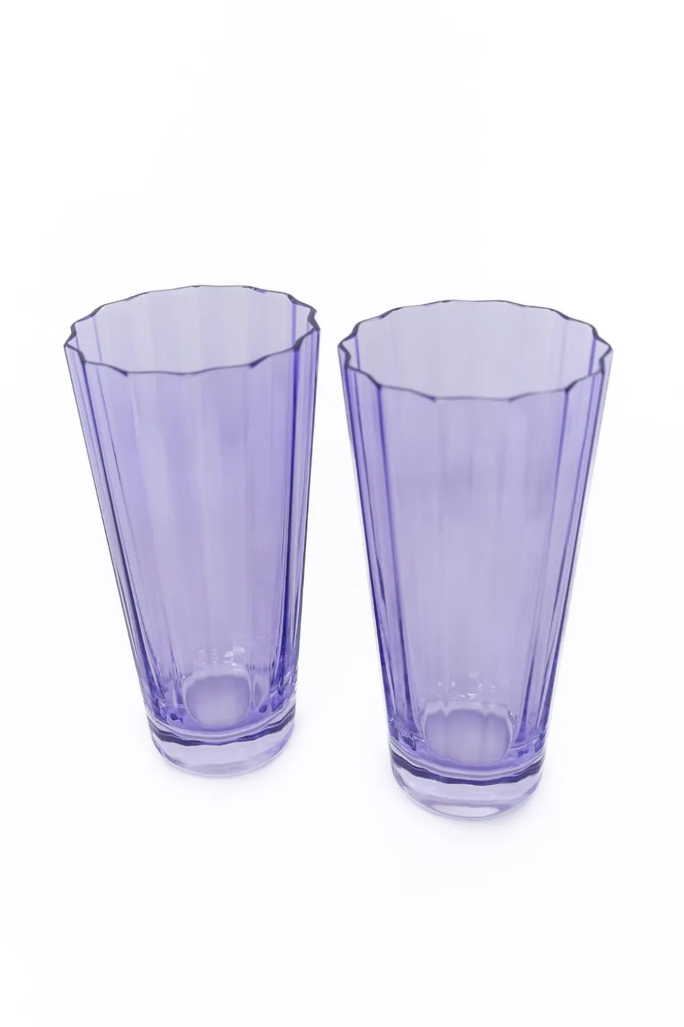 Estelle Colored Sunday High Balls, Set of 2 in Lavender