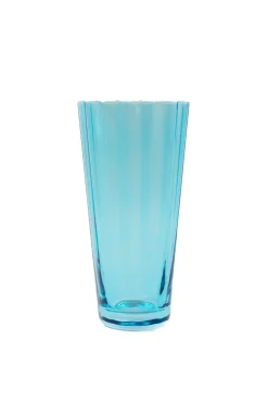 Estelle Colored Sunday High Balls, Set of 6 in Ocean Blue