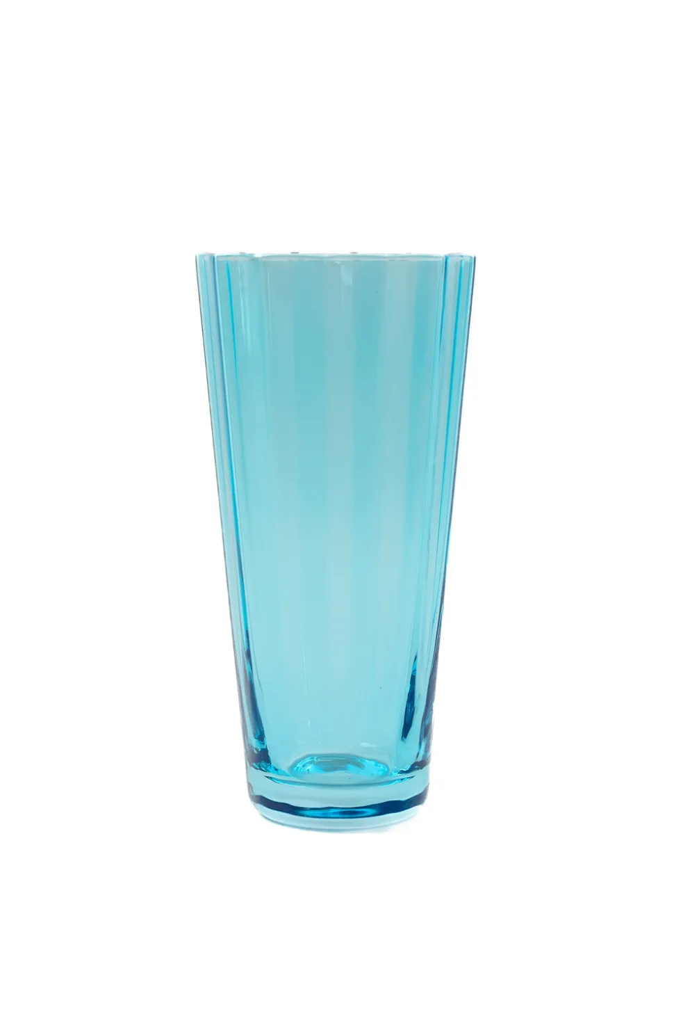 Estelle Colored Sunday High Balls, Set of 6 in Ocean Blue