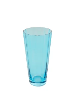 Estelle Colored Sunday High Balls, Set of 6 in Ocean Blue