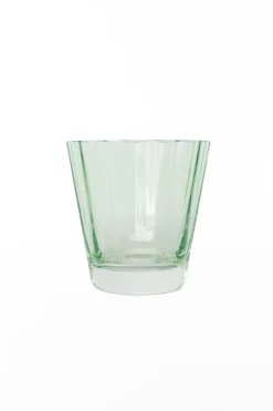 Estelle Colored Sunday Low Balls, Set of 2 in Mint Green