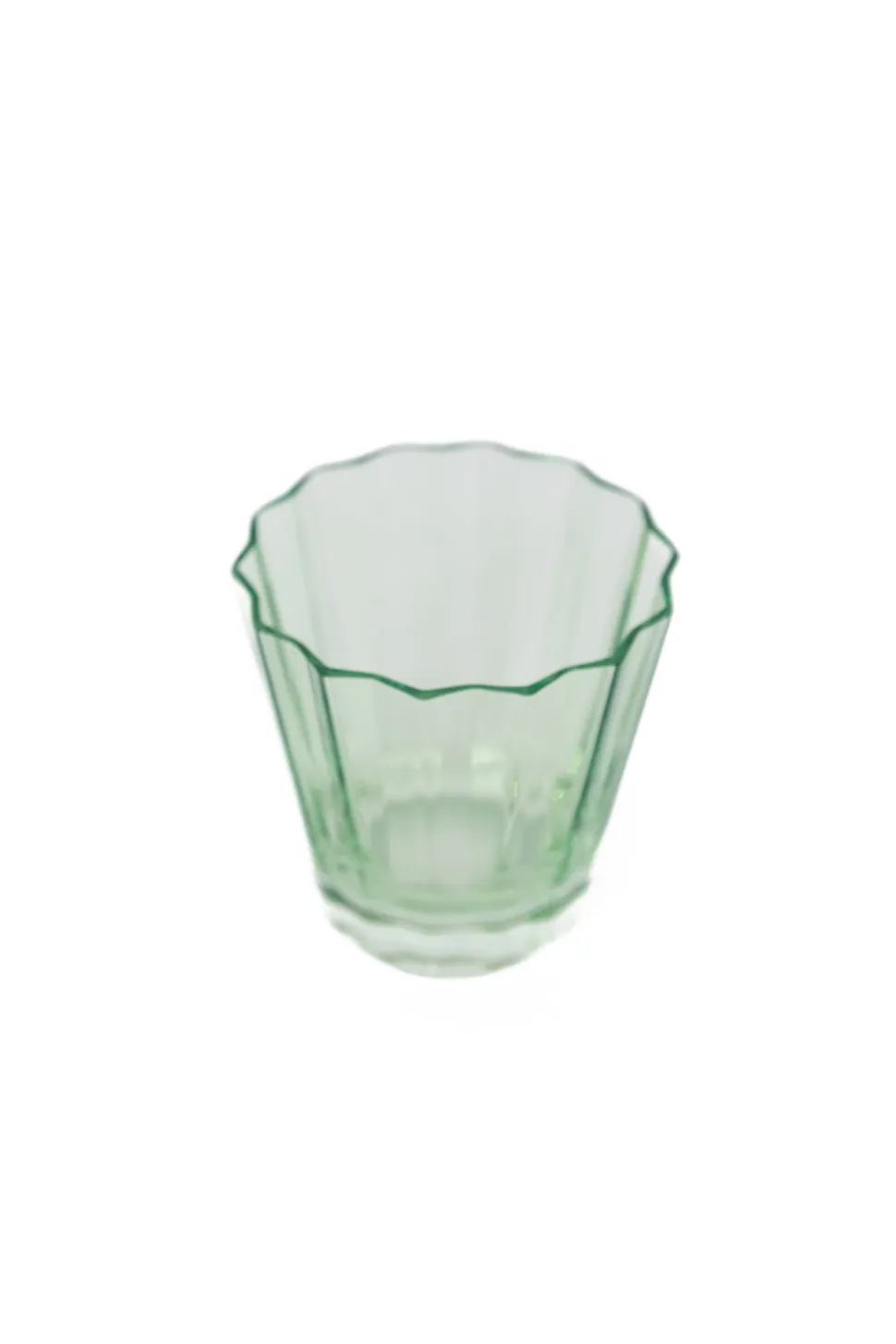 Estelle Colored Sunday Low Balls, Set of 2 in Mint Green