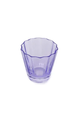 Estelle Colored Sunday Low Balls, Set of 2 in Lavender