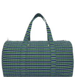 Evergreen Stripe Weekender Bag