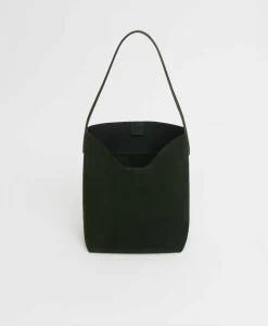 Everyday Cabas in Moss Suede