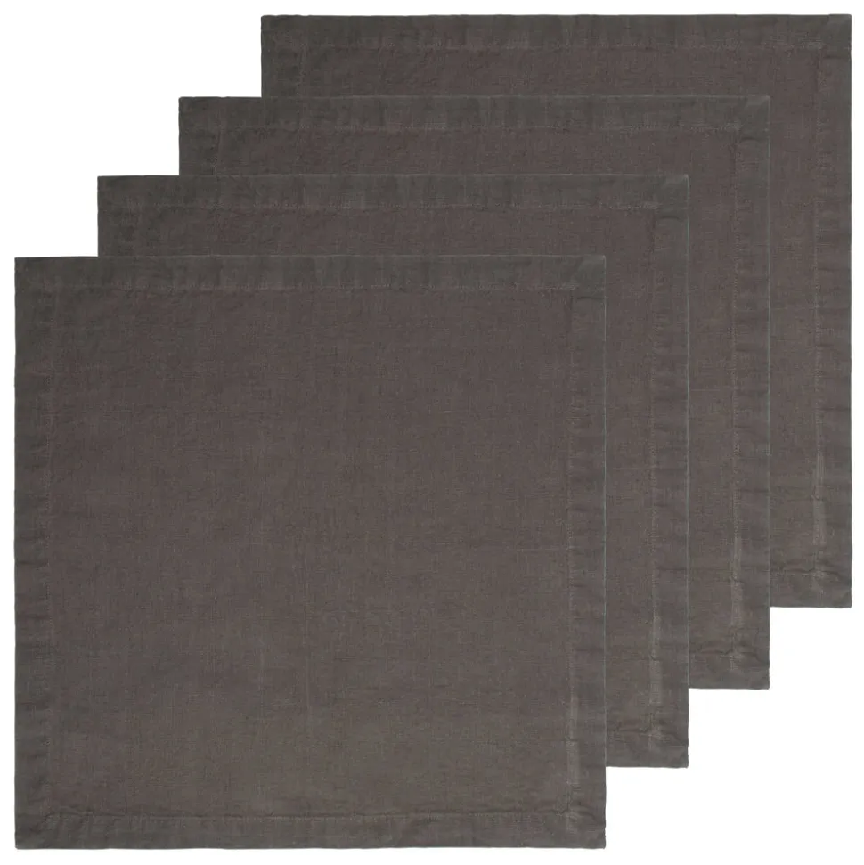 Everyday Napkin in Slate, Set of 4