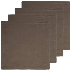 Everyday Napkin in Walnut, Set of 4