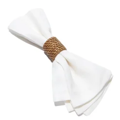 Everyday Natural Napkin Ring, Set of 4