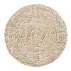 Everyday White Wash Round Placemat, Set of 4