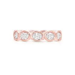 EW Bezel Oval Eternity Band