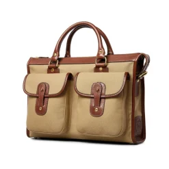 Examiner No. 5 in Khaki Twill - Vintage Chestnut