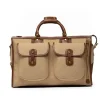Express No. 2 Duffel Bag in Khaki Twill and Vintage Chestnut