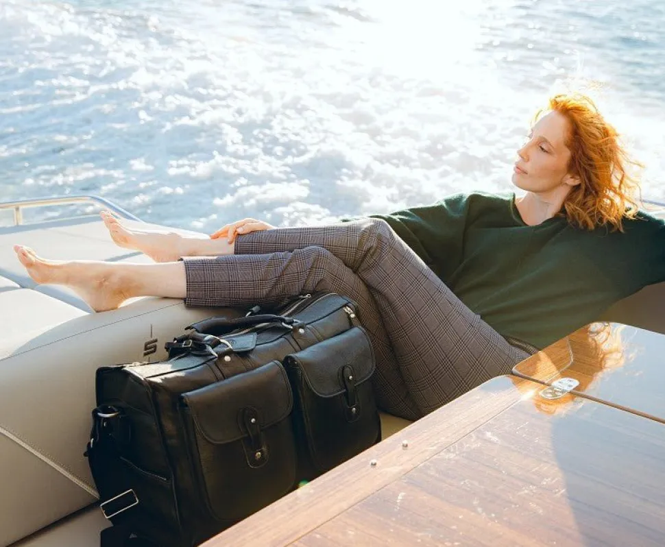 Express No. 2 Duffel Bag in Vintage Leather
