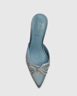 Extra 65 in Ashley Blue Satin