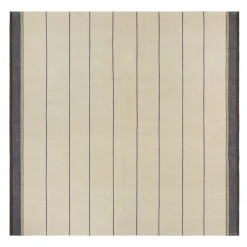 Eze 60x90 Tablecloth in Ivory & Blue