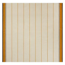 Eze 60x60 Tablecloth in Ivory & Mustard