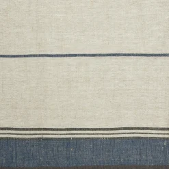 Eze 60x60 Tablecloth in Ivory & Blue