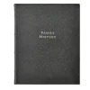 Family History Book in Black