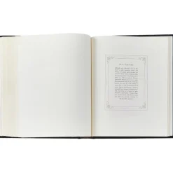 Family History Book in Black