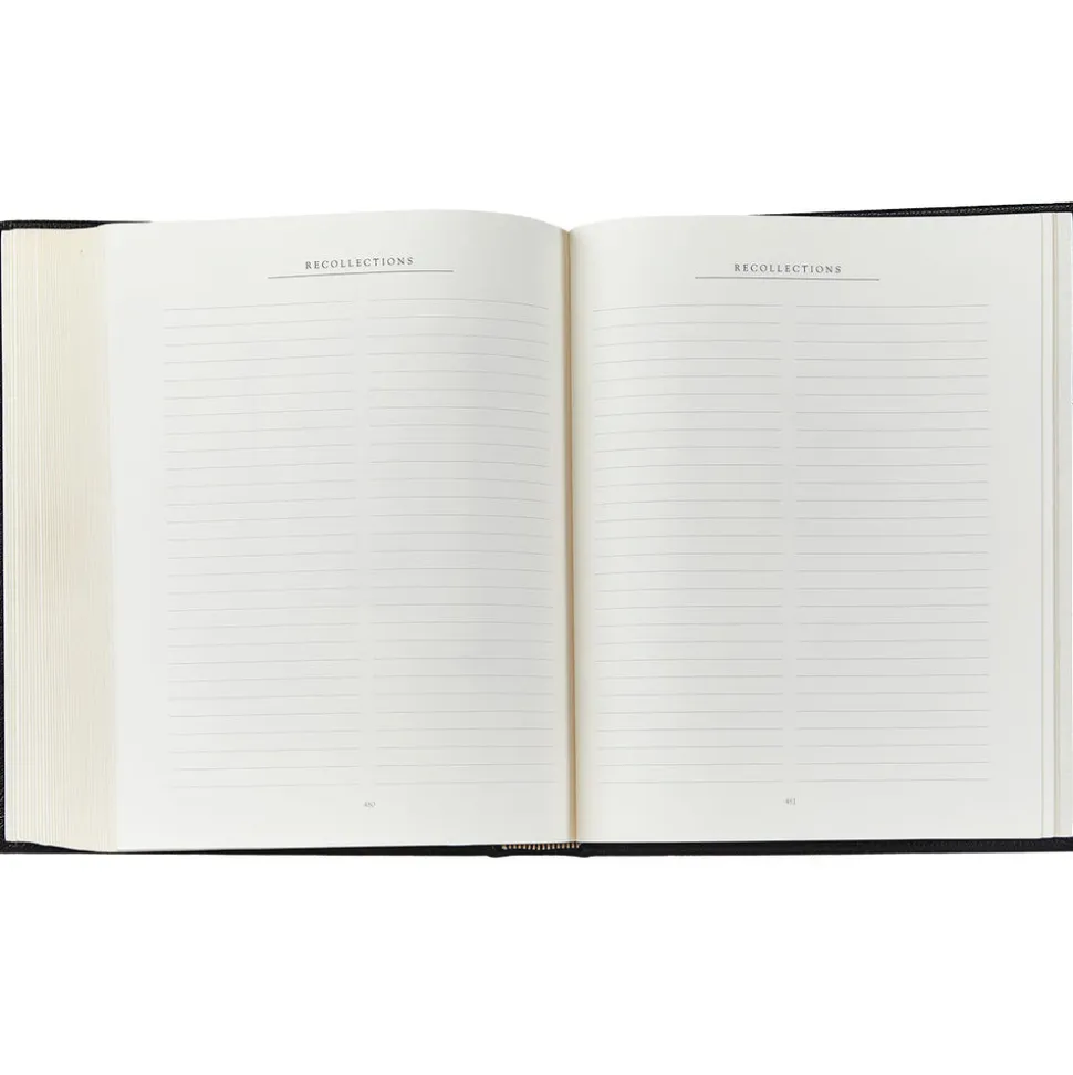 Family History Book in Black