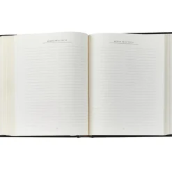 Family History Book in Black