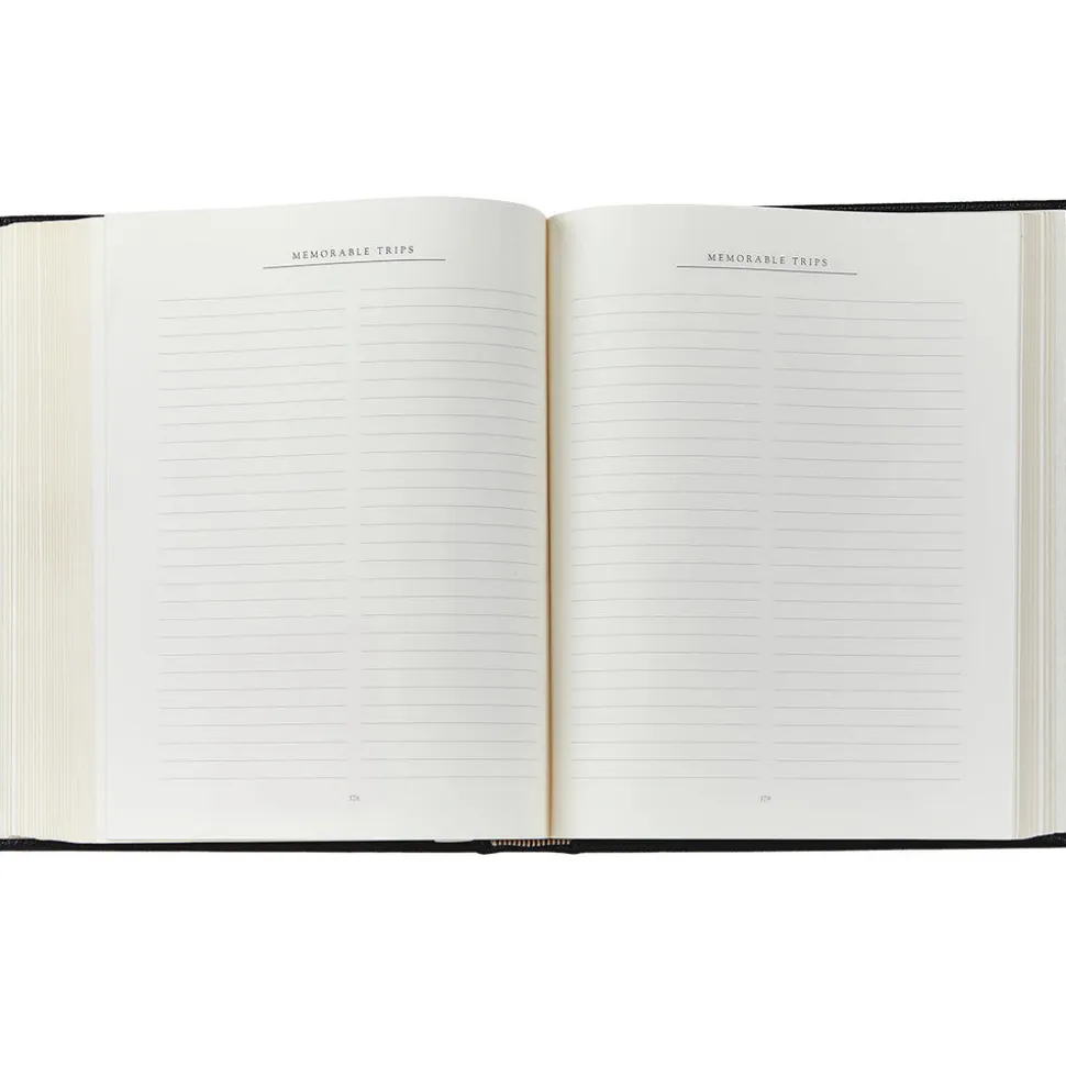 Family History Book in Black
