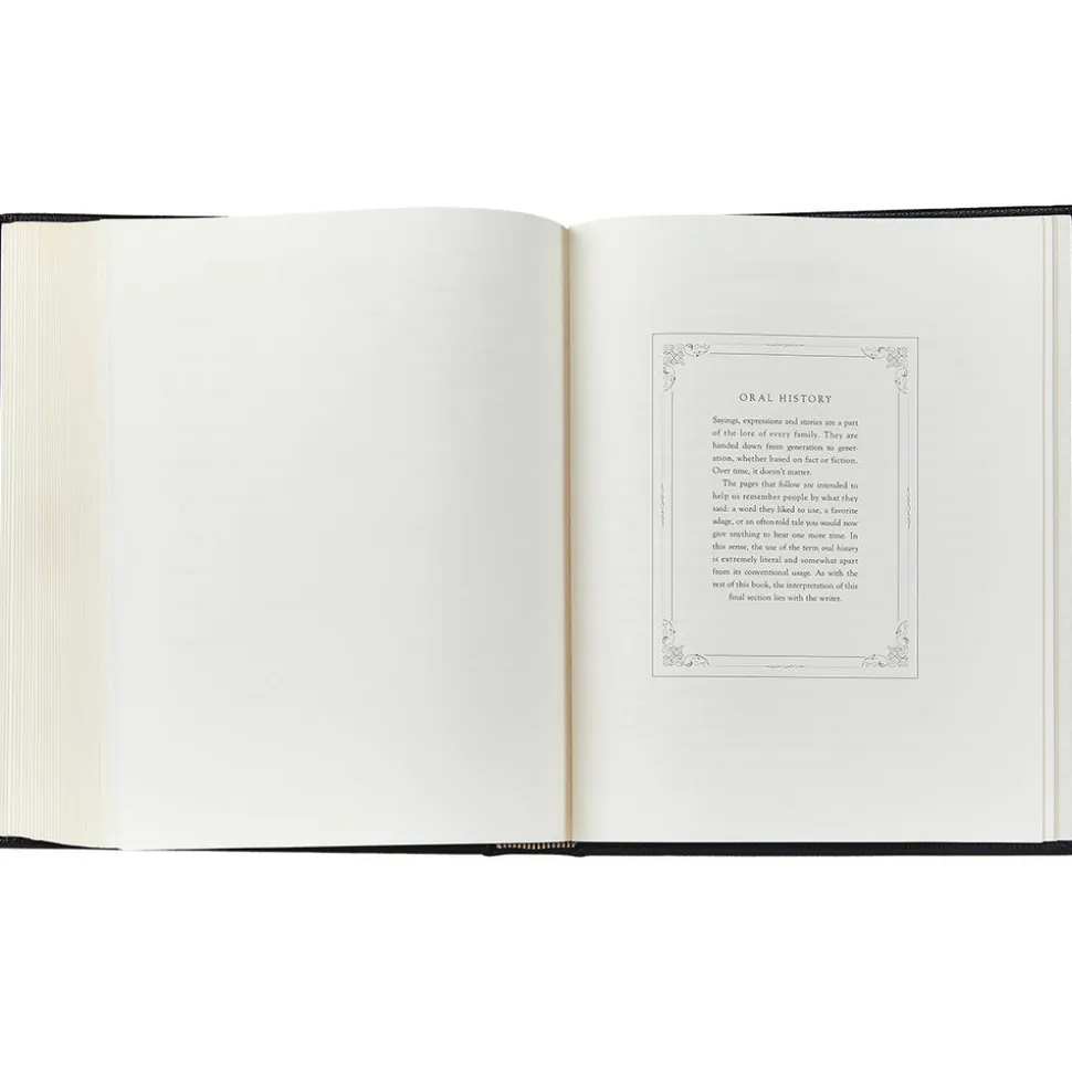 Family History Book in Red