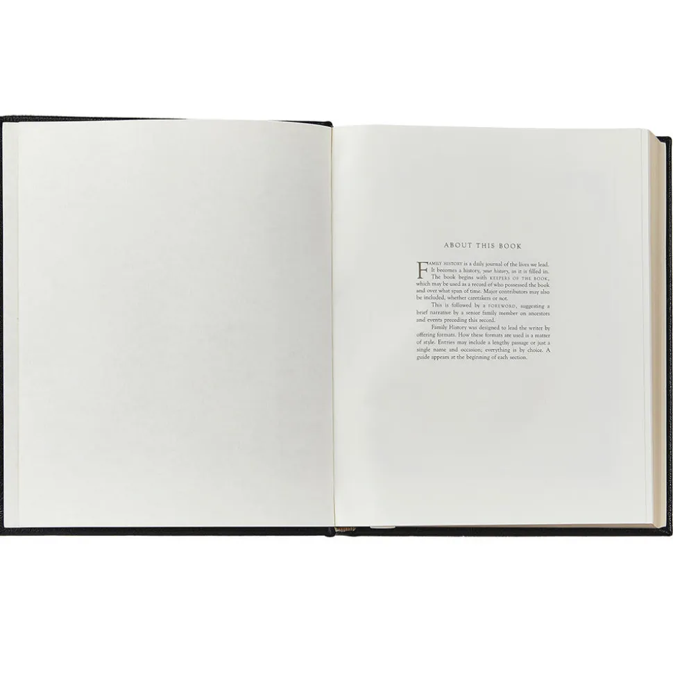 Family History Book in Red