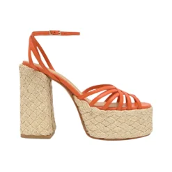 Farah in Orange Leather