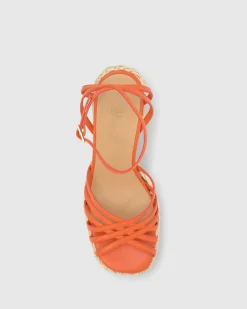 Farah in Orange Leather