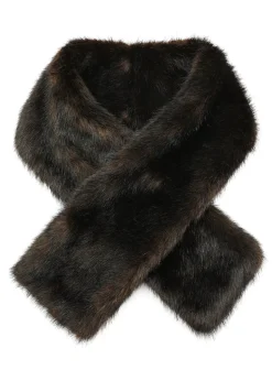 Faux Fur Pull-Through Scarf